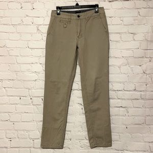 Lined Cuff Khakis